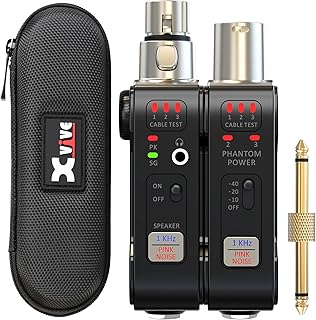 Xvive AT-3 Audio Tester Ultra - Professional Split-Design XLR Audio Tester for Live Sound, Studio Recording & Stage Performance