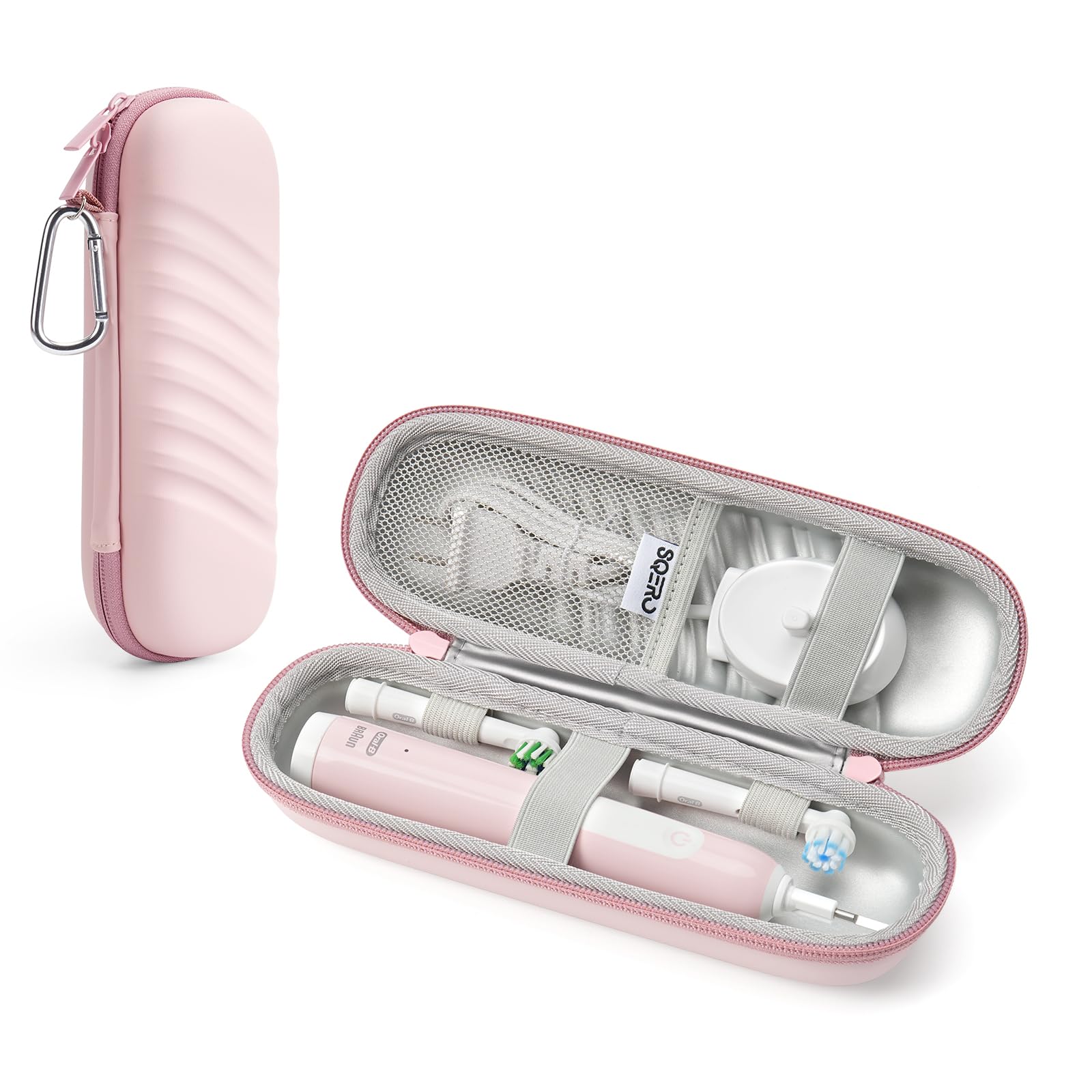 SQERO Electric Toothbrush Case for Oral-B Pro/iO/Philips Sonicare