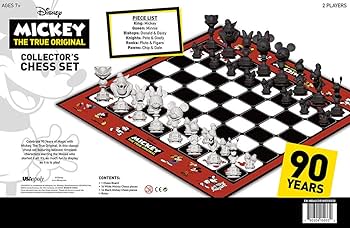 Amazon | Mickey The True Original Chess Set 90th Anniversary