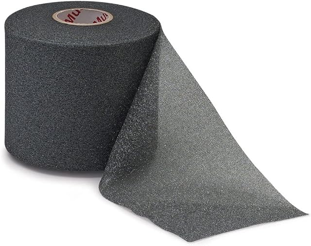 MUELLER Big Bold Mwrap underwrap, Big Black, 6.9 cm x 27.4 m, 1 roll