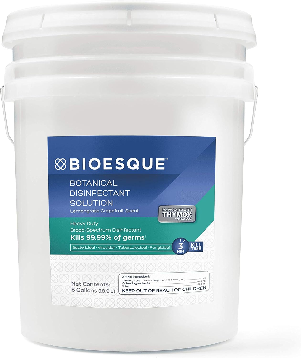 Bioesque Botanical Disinfectant Solution, Heavy Duty BroadSpectrum