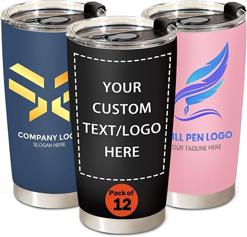 MYPHNEX Custom 20oz Tumblers Bulk: Practical Employee Appreciation Gifts