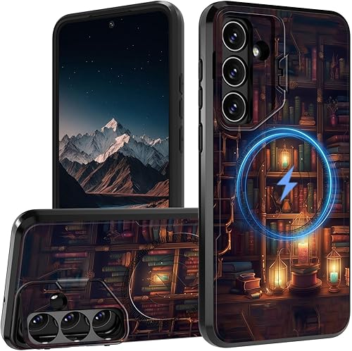 BVCLKJPOI Magnetic for Samsung Galaxy S25 Plus/S24 Plus Case