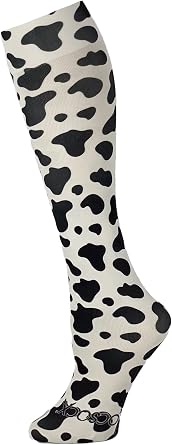 Hocsocx How Now Cow Performance Liner Socks Moisture Wicking Protection for Field Hockey Soccer Ski Horseback Riding