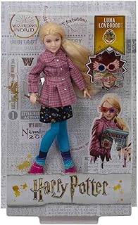Harry Potter Collectible Toy, Luna Lovegood Doll & Accessories, Signature Look with Quibbler & Spectrespecs