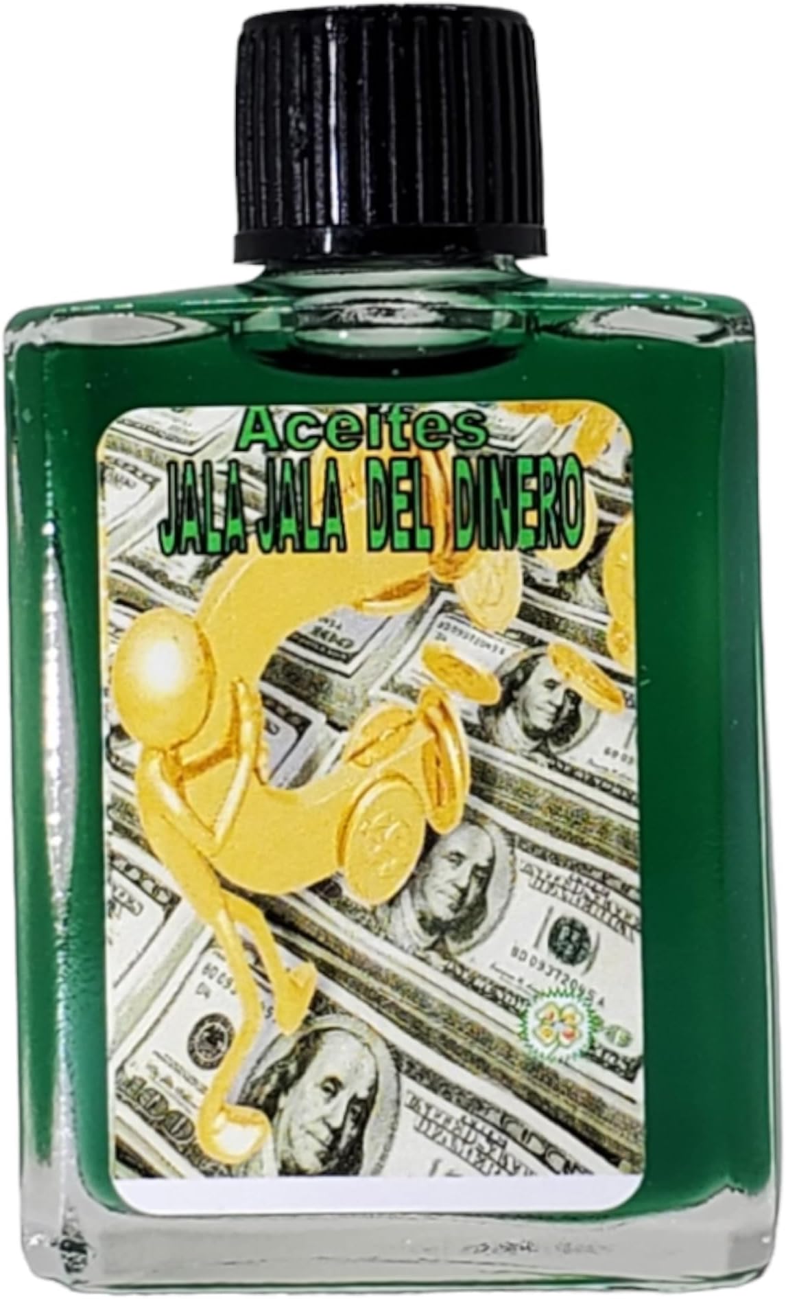 CASA ESOTERICA MAGICK SPACE ATTRACT MONEY OIL (Jala Jala Del Dinero Aceite) Spiritual Oil - Spell of Economic Success - Increase Wealth and Prosperity in Your Life - 0.5 FL OZ (1 Pack)