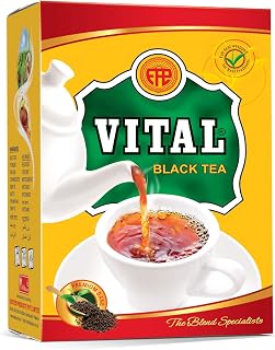 Vital Loose Black Tea 100g – Premium Quality, Aromatic & Fresh, Strong Flavor, Ideal for Daily Use