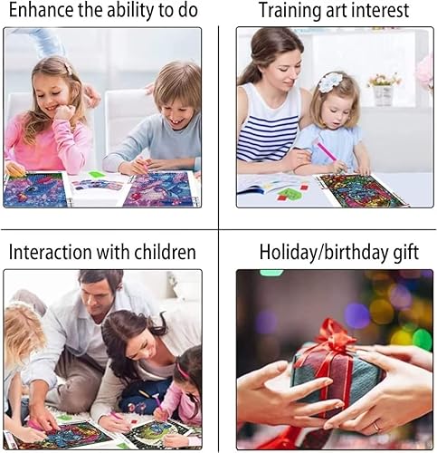 Miniatura 5 de Kits de pintura de diamantes de girasol, pintura de diamantes de taladro completo para decoración de pared del hogar, distintivo 16 x 20 pulgadas