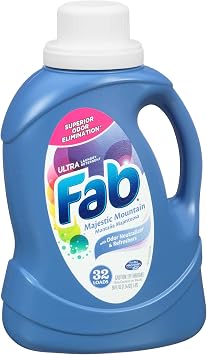 Fab Majestic Mountain Liquid Laundry Detergent 50oz