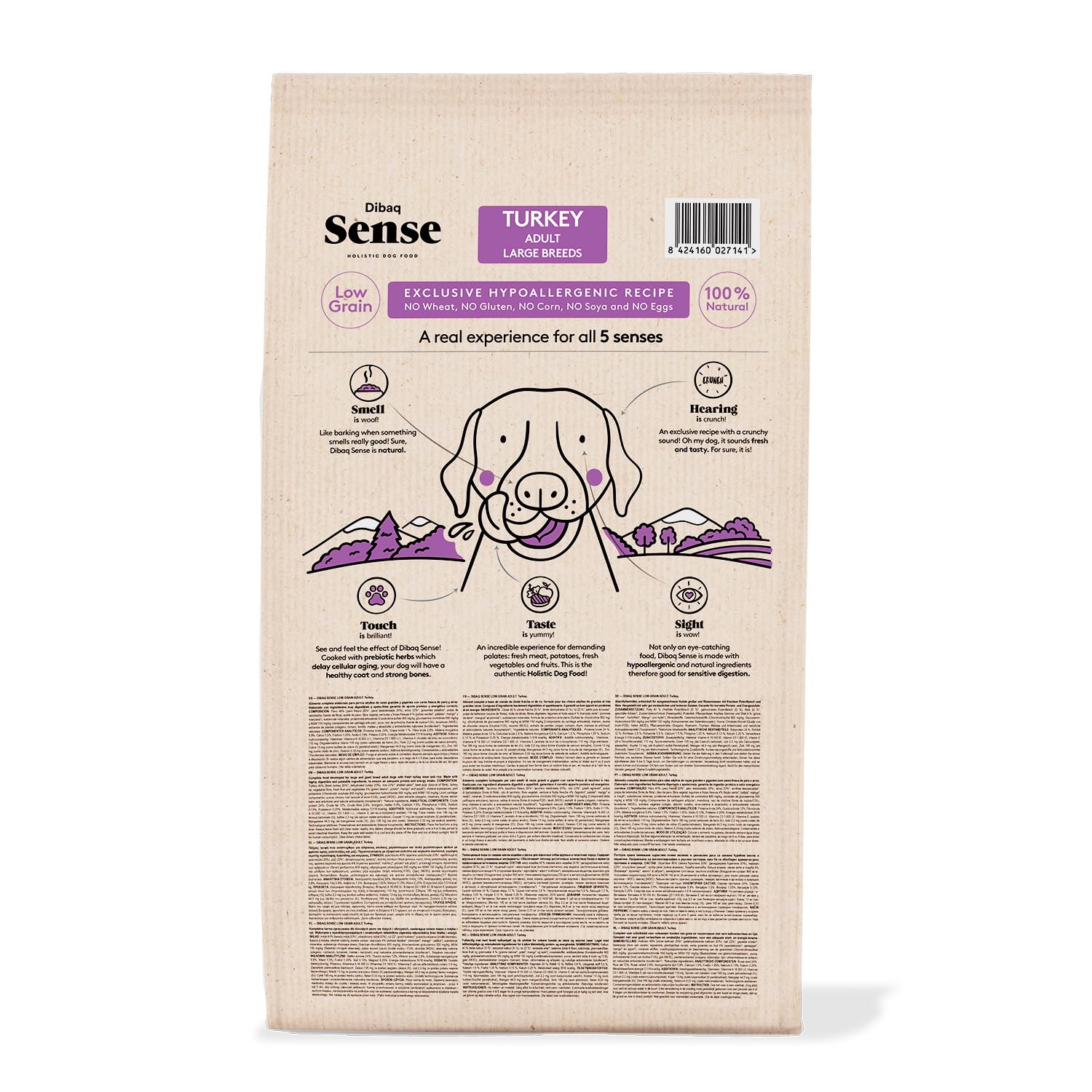 Dibaq Sense Low Grain Pavo Adulto Maxi, 12 kg