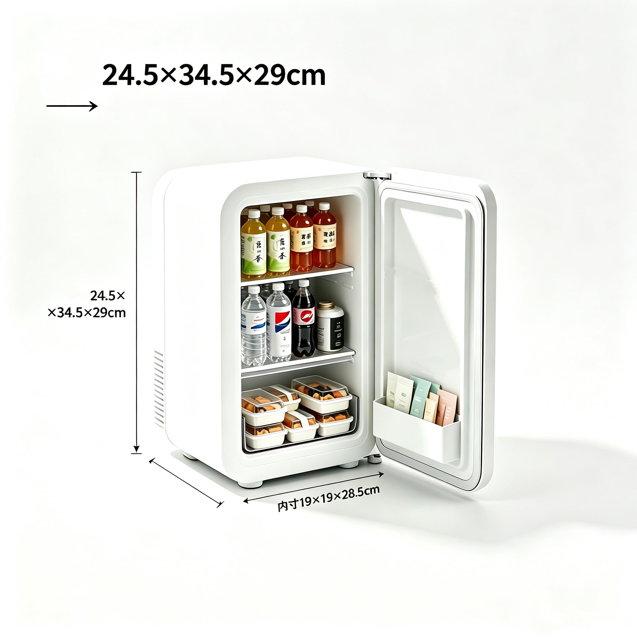 Amazon | 小型冷蔵庫10L ポータブルミニ冷温庫 保温保冷両用