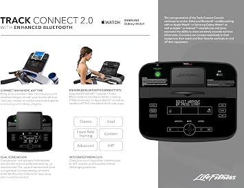 E1 Elliptical Cross-Trainer with Track Connect 2.0 Console