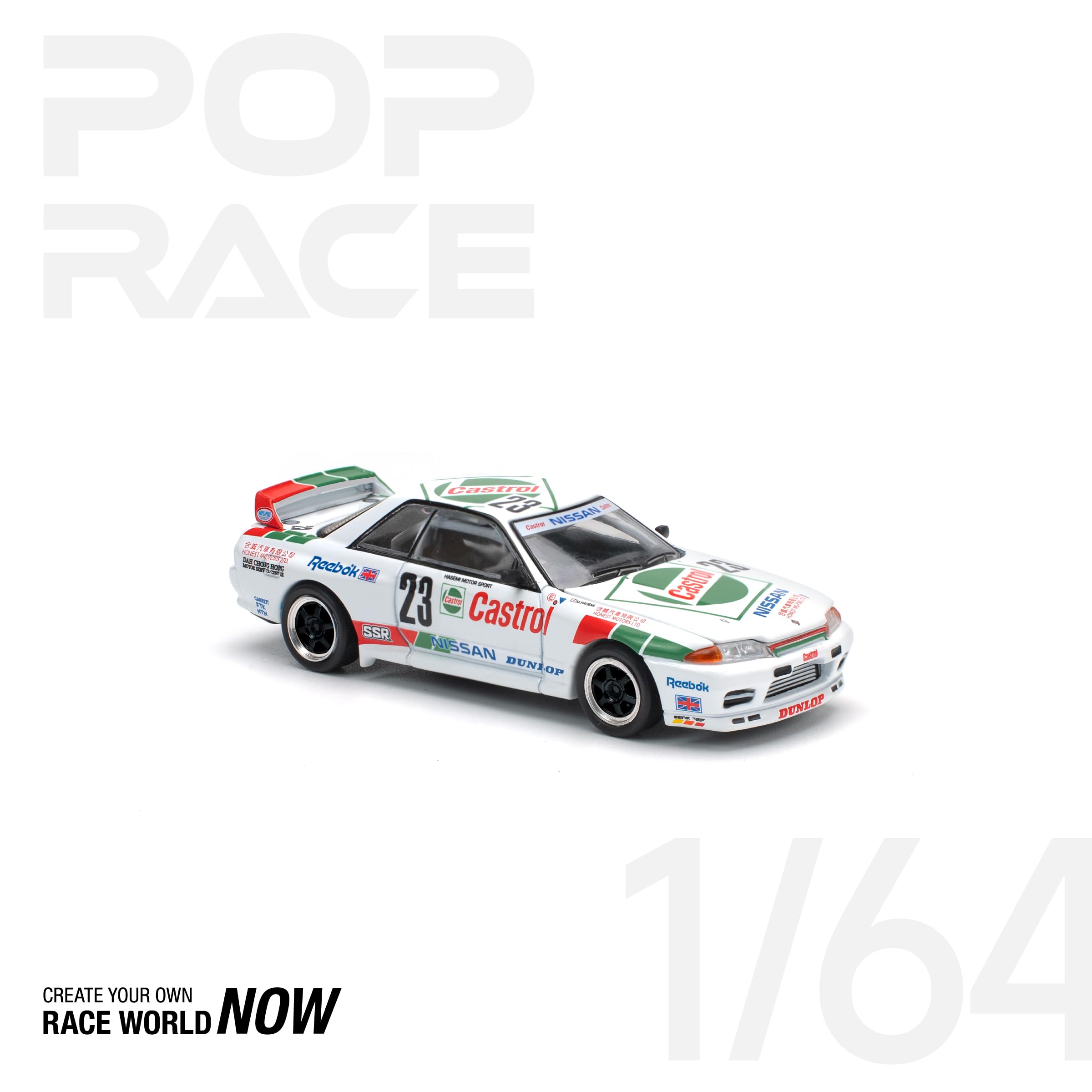 Amazon | POP RACE 1/64 GT-R R32 マカオ・ギアレース 1990 優勝車