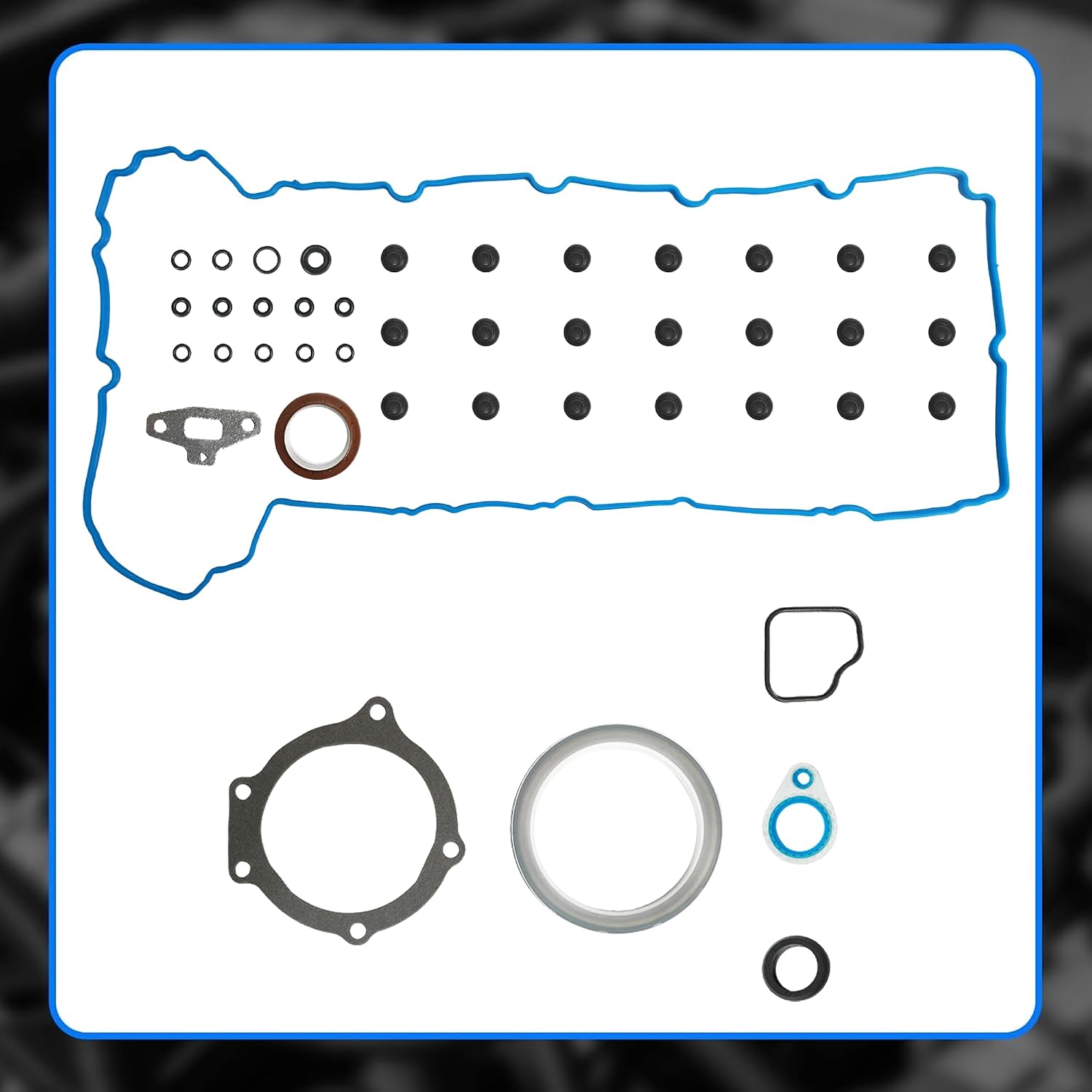 3.5 Full Gasket Set w/Cylinder Head Bolts Fit for Chevrolet GMC Corolado Hummer H3 Canyon Isuzu I-350 3.5L 2004-2006 HS26336PT CS26335 ES71334