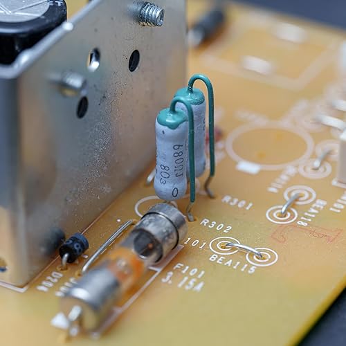 Miniatura 5 de uxcell 100 resistencias de 1.5 ohmios, resistencias de película metálica de 2 W 1% de tolerancia, plomo, 5 bandas para proyectos y experimentos