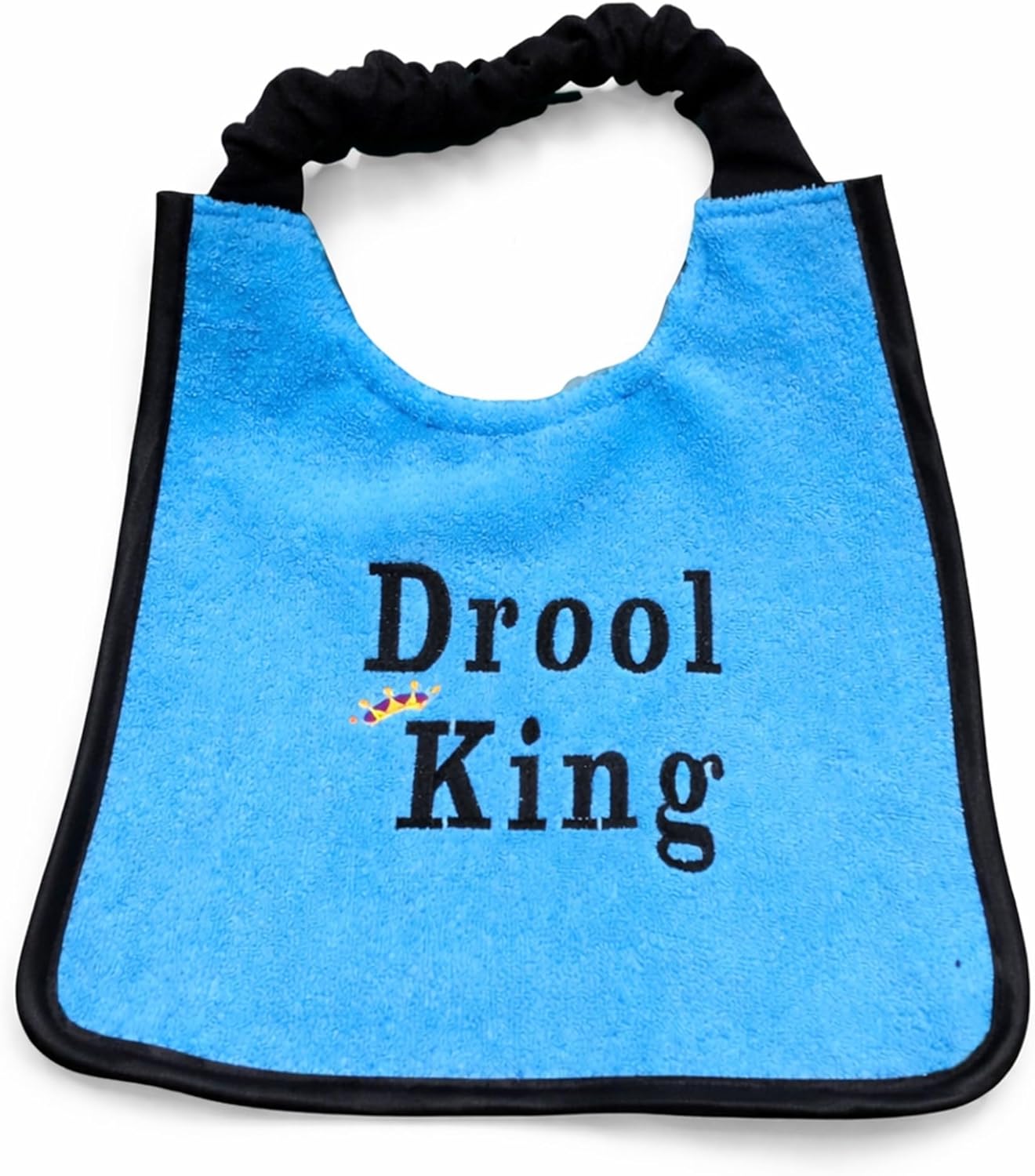 Personalized Dog Slobber Bib –Waterproof Customized Drool King/Queen Design Bib for Dogs, Multi-Size for All Breeds, Washable Adjustable & Durable, Great for Feeding, Grooming & Travel