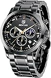 BENYAR Watch for Men Chronograph Waterproof Men's Wrist Watches Business Work Casual Watch Elegant Gifts for Men - 1