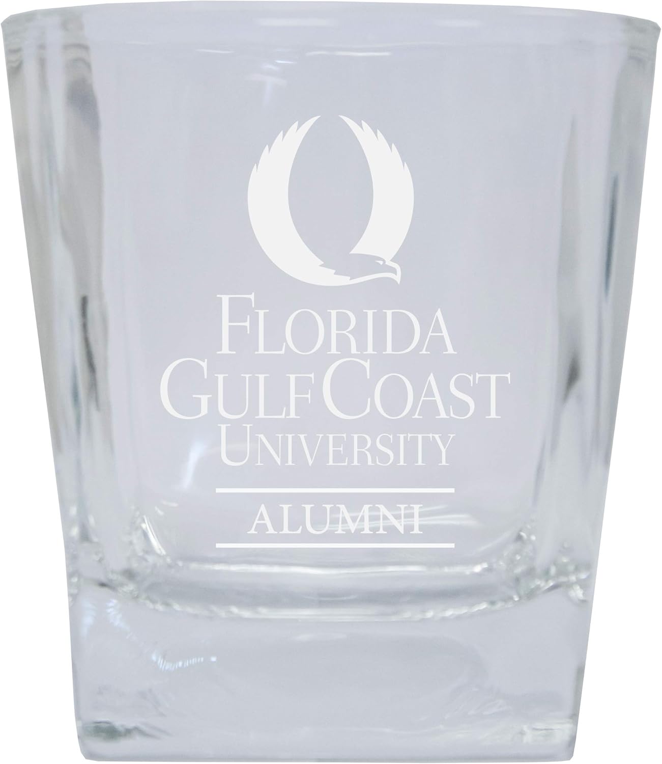Florida Gulf Coast Eagles Etched Alumni 5 oz Shooter Glass Tumbler 2-Pack Officially Licensed Collegiate Product