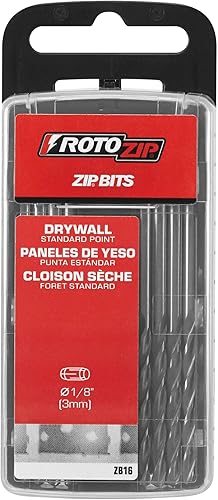Miniatura 1 de Roto cierre de cremallera zb1618-Inch Standard Point Drywall cierre de cremallera de corte Bit, 16-pack