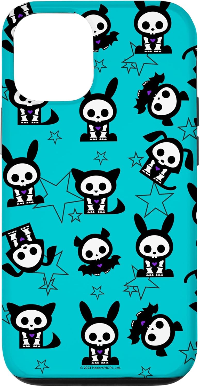 iPhone 12/12 Pro Skelanimals Spooky Animal Group Shot & Star Icons Case