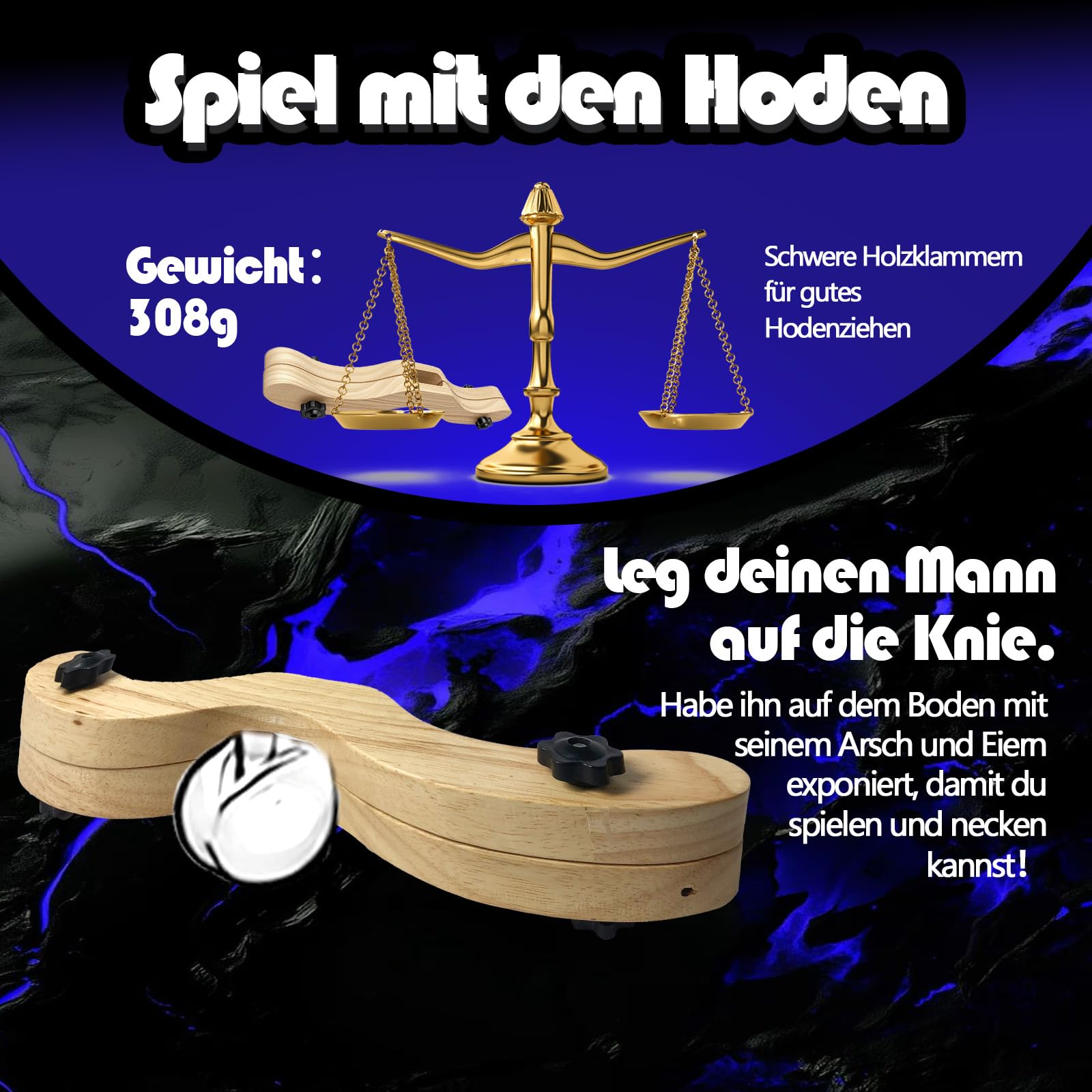 Dispositivi per la tortura dei testicoli Cbt Testicle Press Men Testicle Clamp Bdsms Toy Extreme Slave Fetish Cbt Ball Torture Sex Toys, Chastity Cage Men Penis Torture Stretcher Bdsm Extreme