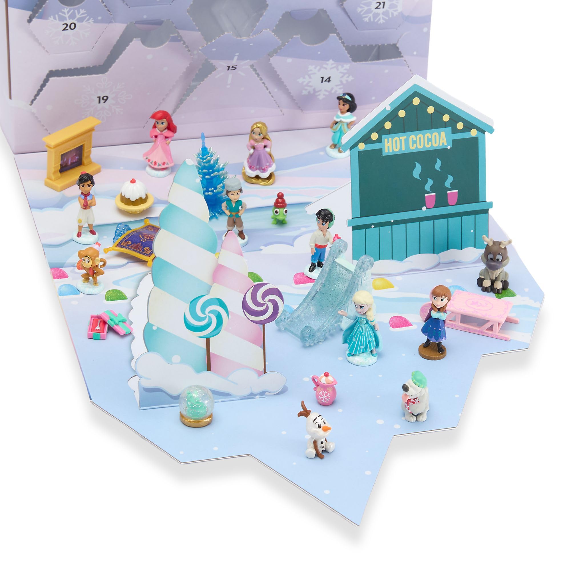 Disney Store Official Calendario dell'Avvento Castello delle Principesse