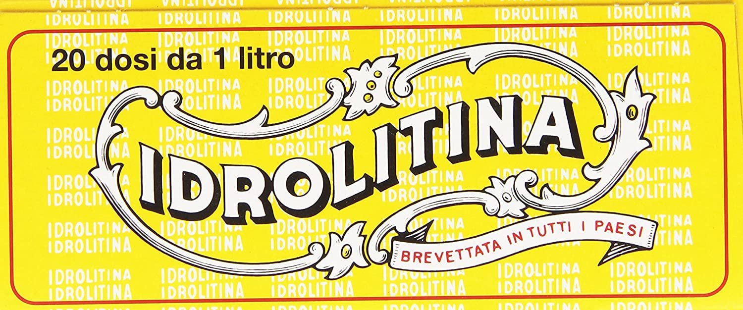 Ristora Idrolitina Lot de 12 poudres rafraîchissantes pour eau minérale 220 g d'eau de table préparée