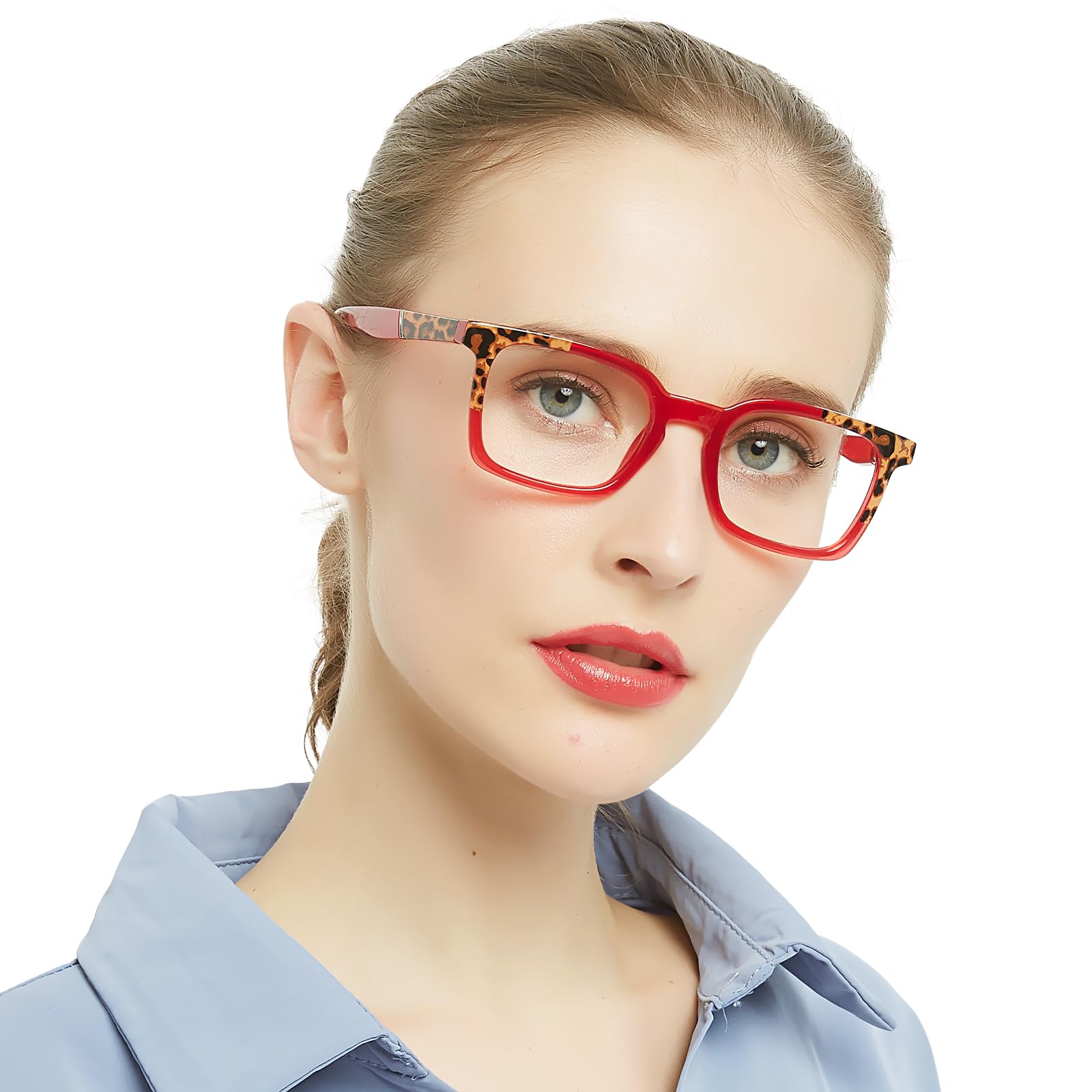 OCCI CHIARI Red Reading Glasses For Women Designer Reader 1.0 1.5 2.0 2.5 3.0 3.5 4.0 5.0 6.0 1.25 1.75 2.25 2.75