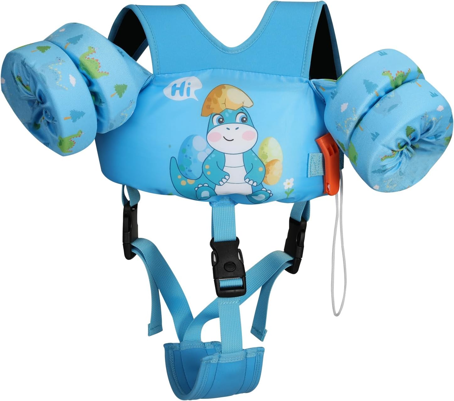 MoKo Toddler Swim Vest for Kids, Toddler Floaties Cartoon Swim Arm Band