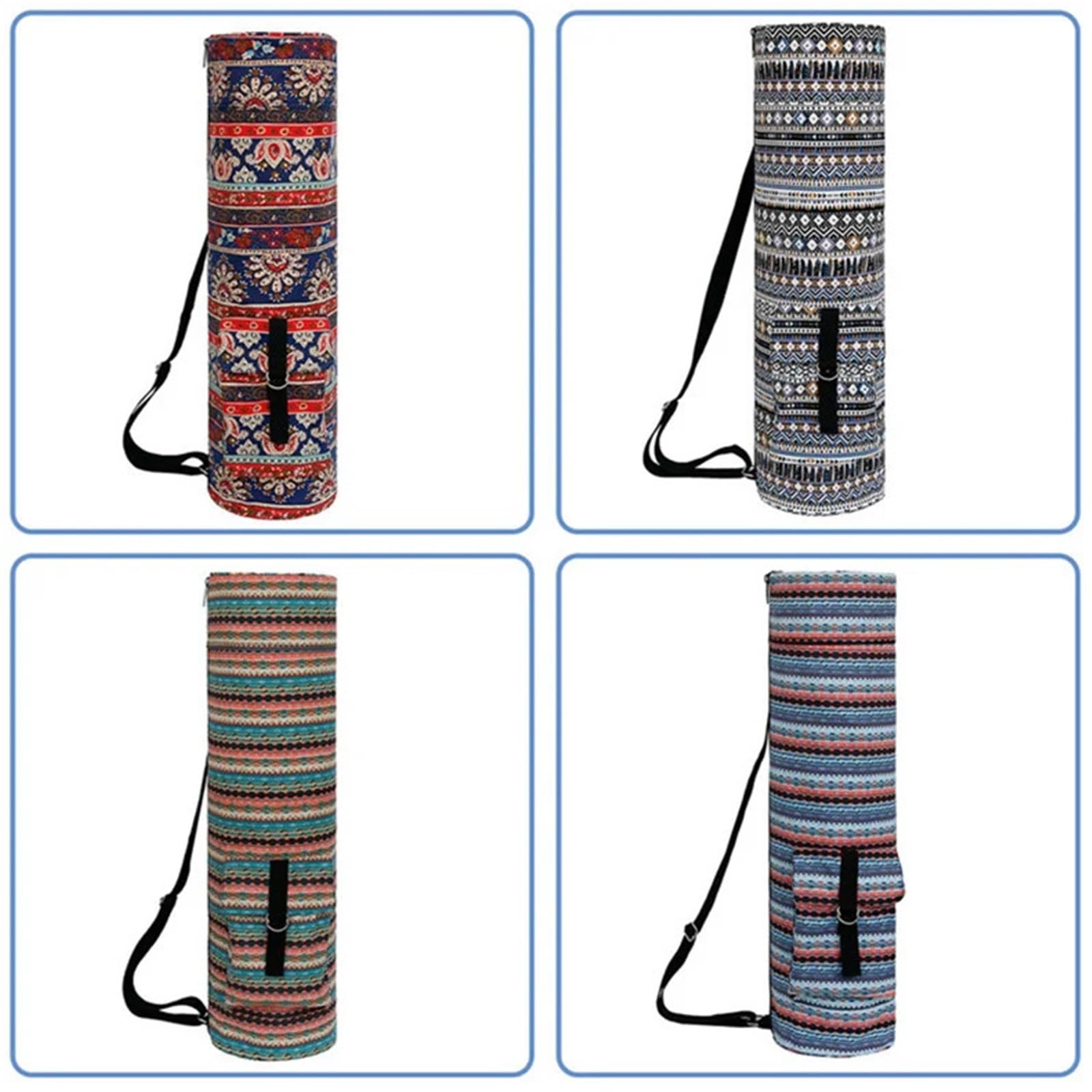 Bolsa Para Esterilla De Pilates Bolsa de lona for Yoga, bolsa for esterilla de Yoga, bolsa for esterilla de gimnasio, mochila for Yoga, funda impermeable for estera de Pilates, bolsas portadoras 68*18