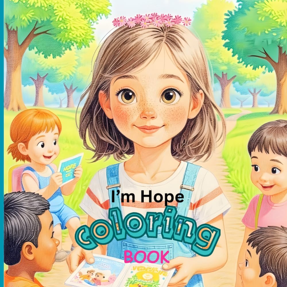 The I'm Hope Coloring Book: Beautiful and fun coloring book based on the book "I'm Hope"