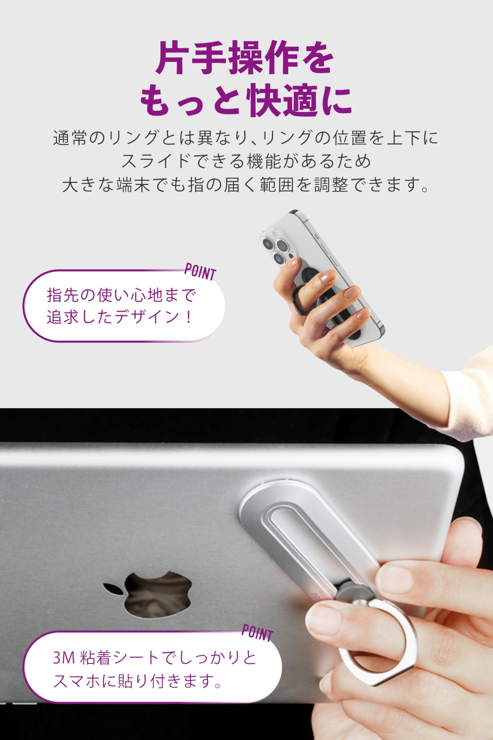 Amazon | AAUXX iRing Slide アイリング スライド ワイヤレス充電 落下
