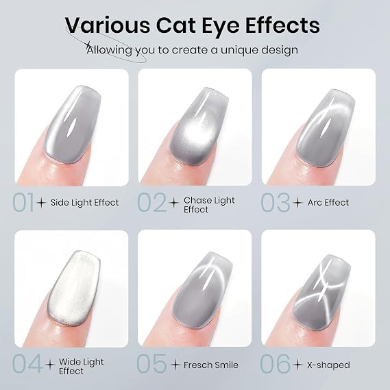Cat Eye Gel Nail Polish 10ml Moonlight Magnetic Nail Polish