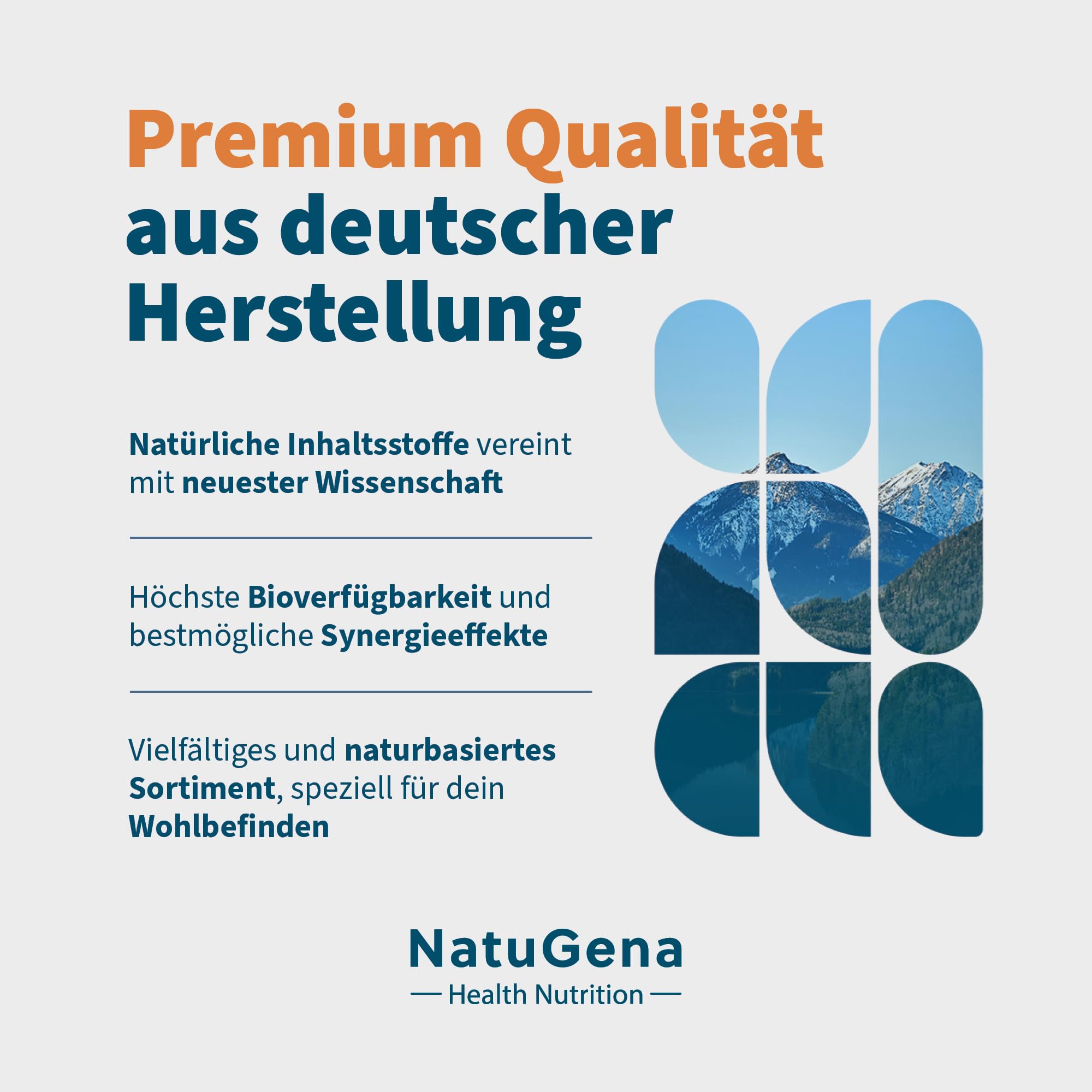NatuGena BactoGena 21+2, hochdosierte Darmbakterien-Mischung mit 23 Stämmen, Milchsäure- und Bifidobakterien, 90 mg BIO-Akazienfasern pro Tagesdosis, 90 Kapseln (90 Tage Packung)