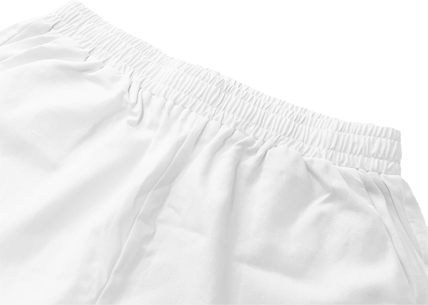 Women Linen Pants Summer 2026 High Waist Comfy Gauze Slacks Lightweight Casual Loose Trousers with Pockets - Image 3