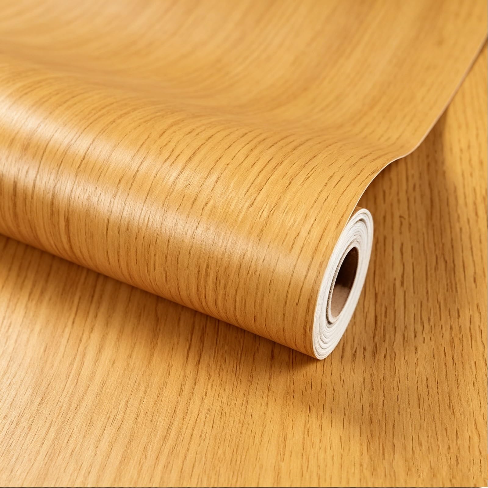 Zynqra F ﻿Wood Wallpaper Peel And Stick,Sel Adhesive Wall Paper Contact,Interior Wall Décor, Pvc,Removable,Or Cabinet Countertop Shel Drawer Wall Door(,L300cm/118.1In*W40cm/15.8In)