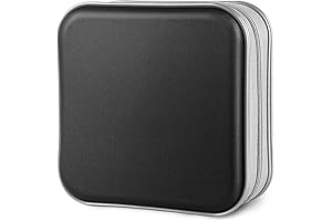 Premium DVD Case Holder Organizer | Store and Protect 40 Discs