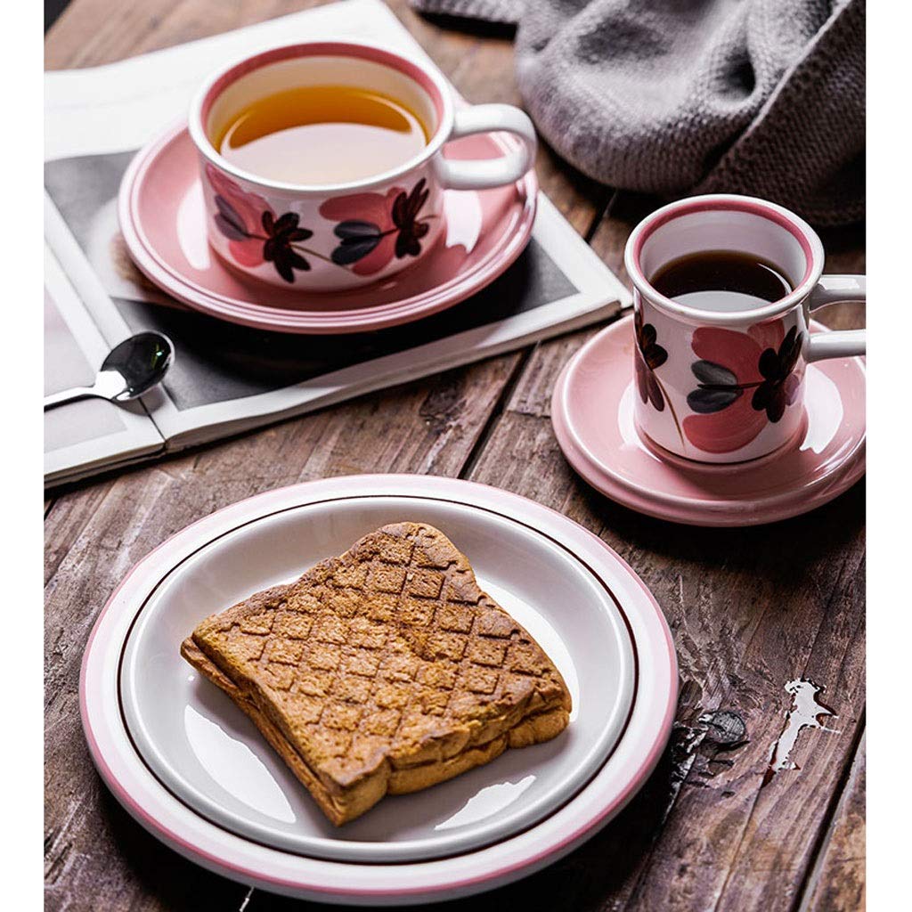 Kubek do kawy/kubki do kawy wykwintny ręcznie malowany kubek dziewczęcy wiszący do uszu kawa kubek do kawy zestaw retro kubek do herbaty kubek atmosfera prezent ślubny moda prezent urodzinowy m