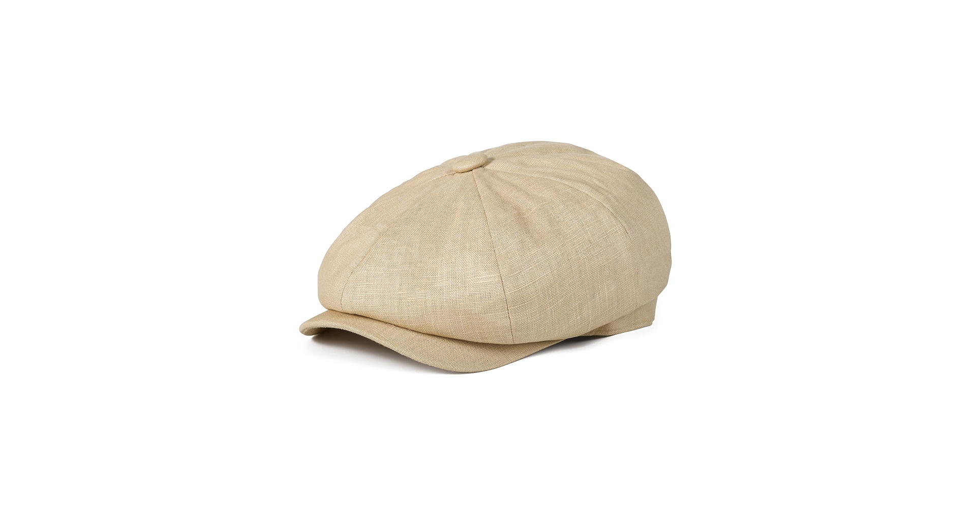 帽子 CPH 510WH WOOL HERRINGBONE CASQUETTE Black Herringbone Wool 8 Panels Cap, Peaky Blinders Hat