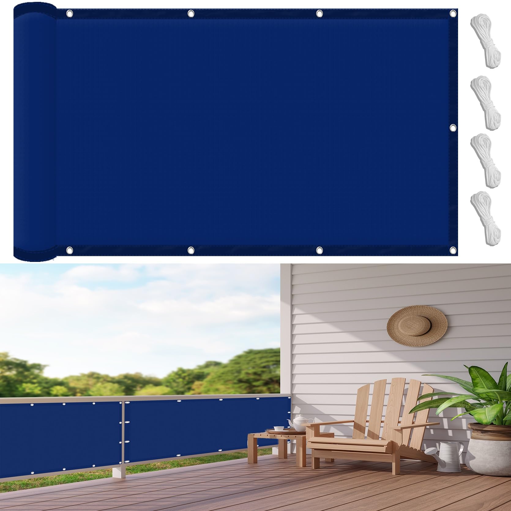 Voile ombrage pergola 4x4 protection solaire résistant pluie