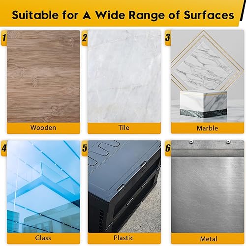 Miniatura 6 de Paquete de 2 cintas adhesivas de malla de doble cara, resistentes, superadhesivas de 66 pies - 2 pulgadas + 1 pulgada, cinta adhesiva de fibra de