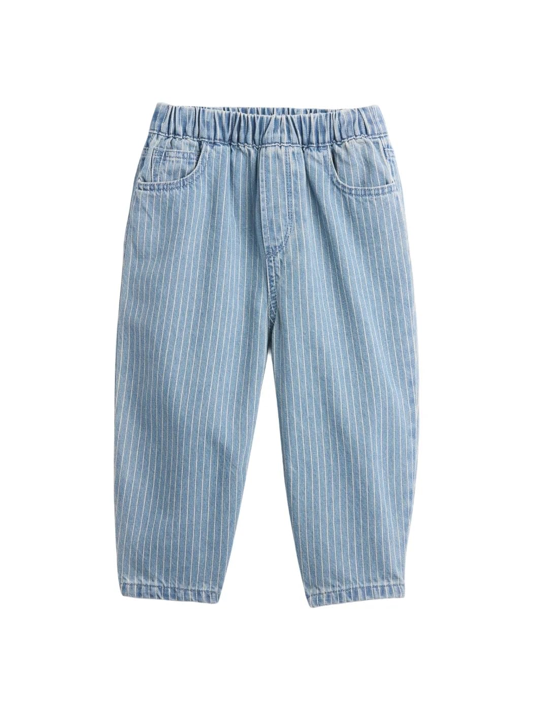 GAP Baby Boys Barrel Denim Jean Railroad STRP Indigo 5YRS