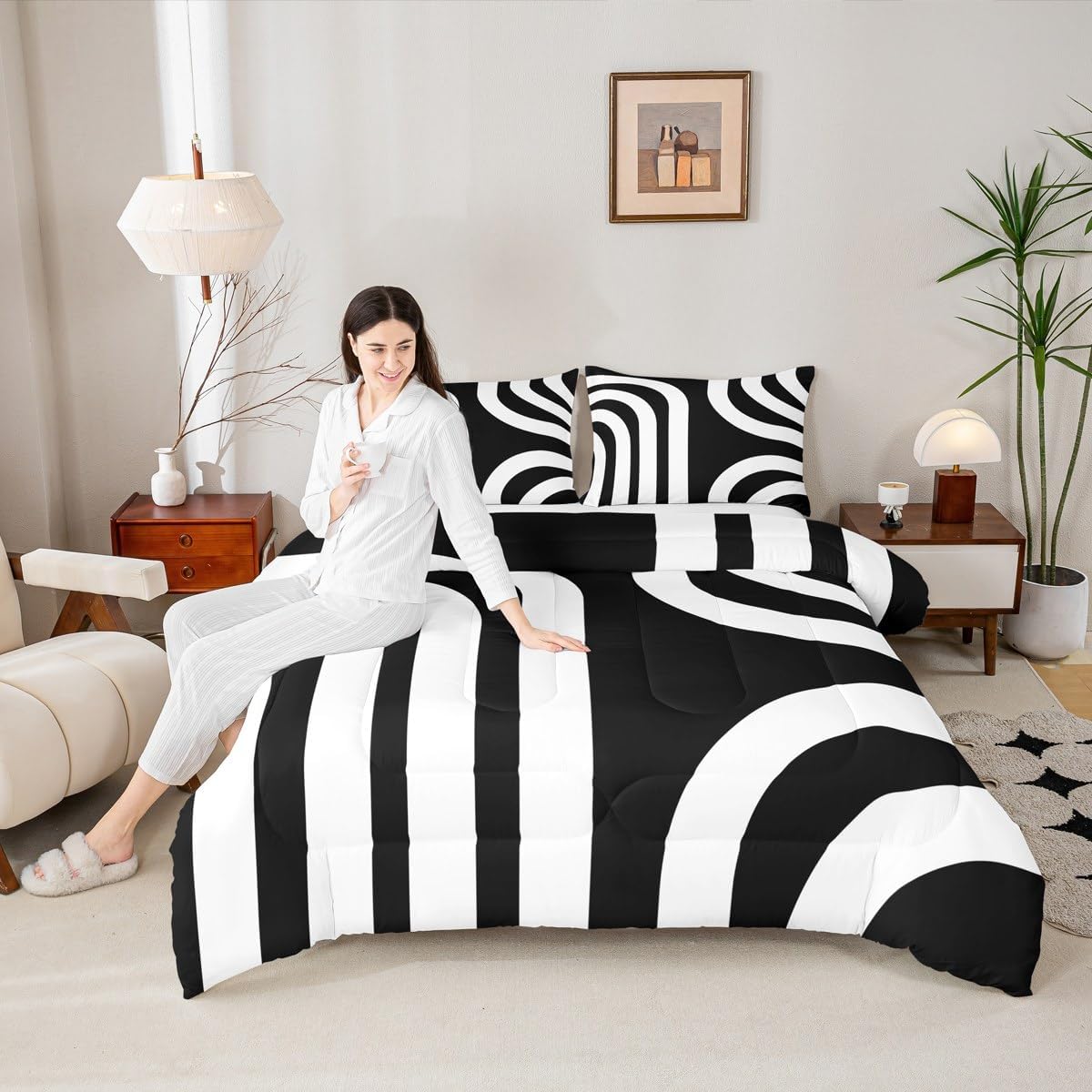 jejeloiu Comforter Set Twin Size Kids Duvet image 5