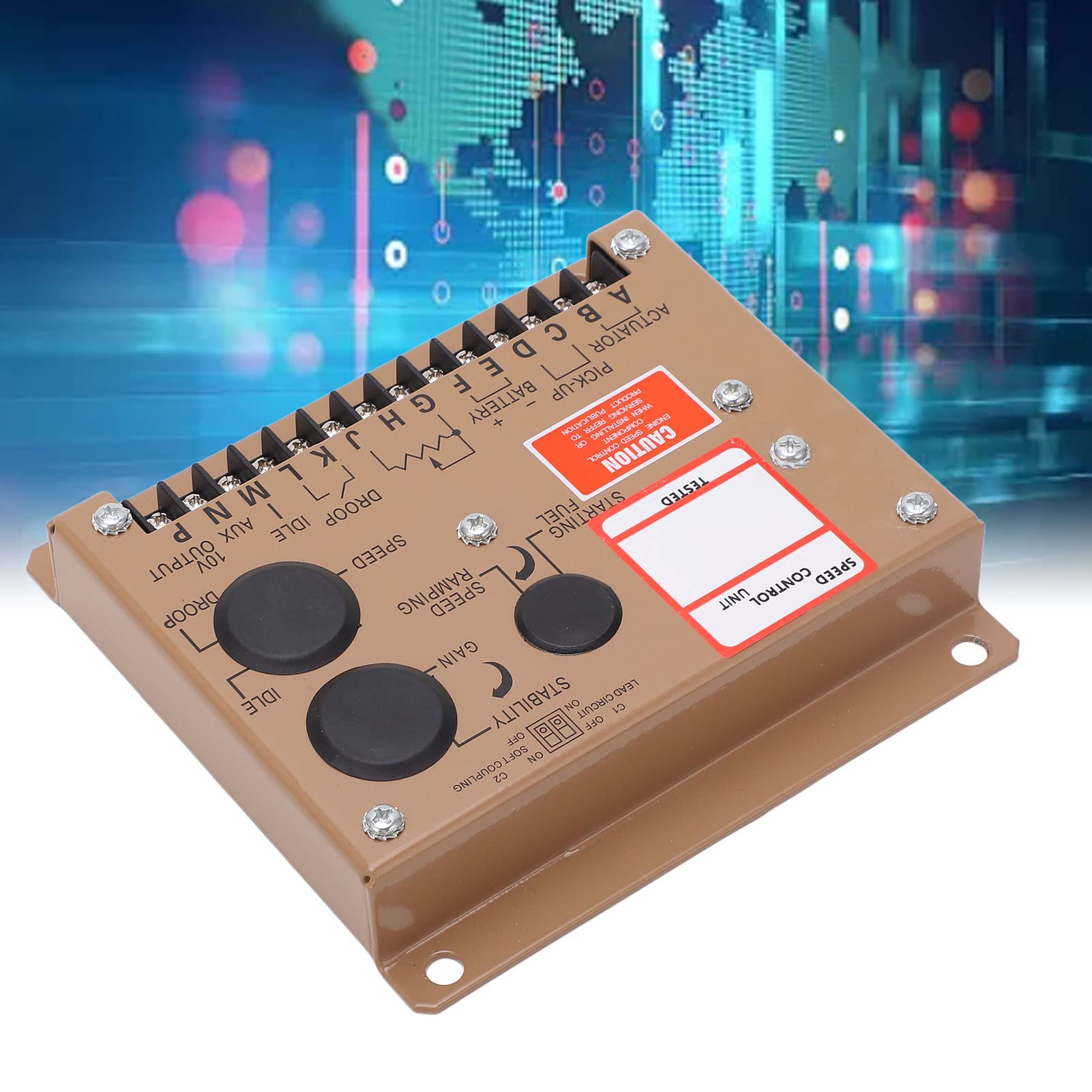 Sterownik Prędkości Generatora, Elektroniczny Regulator Prędkości Silnika ESD5500E Gubernator Części Zespołu Prądotwórczego, Regulatory Prędkości Silnika