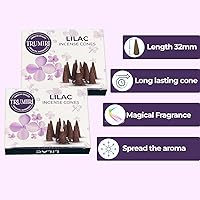 Vista 89 de TRUMIRI Copal Incense Cones - Total 20 Cone Incense - Dual Pack of 10 Insence Cones - Incense Cones Scented - Cone Incense Scents - Insense Cones