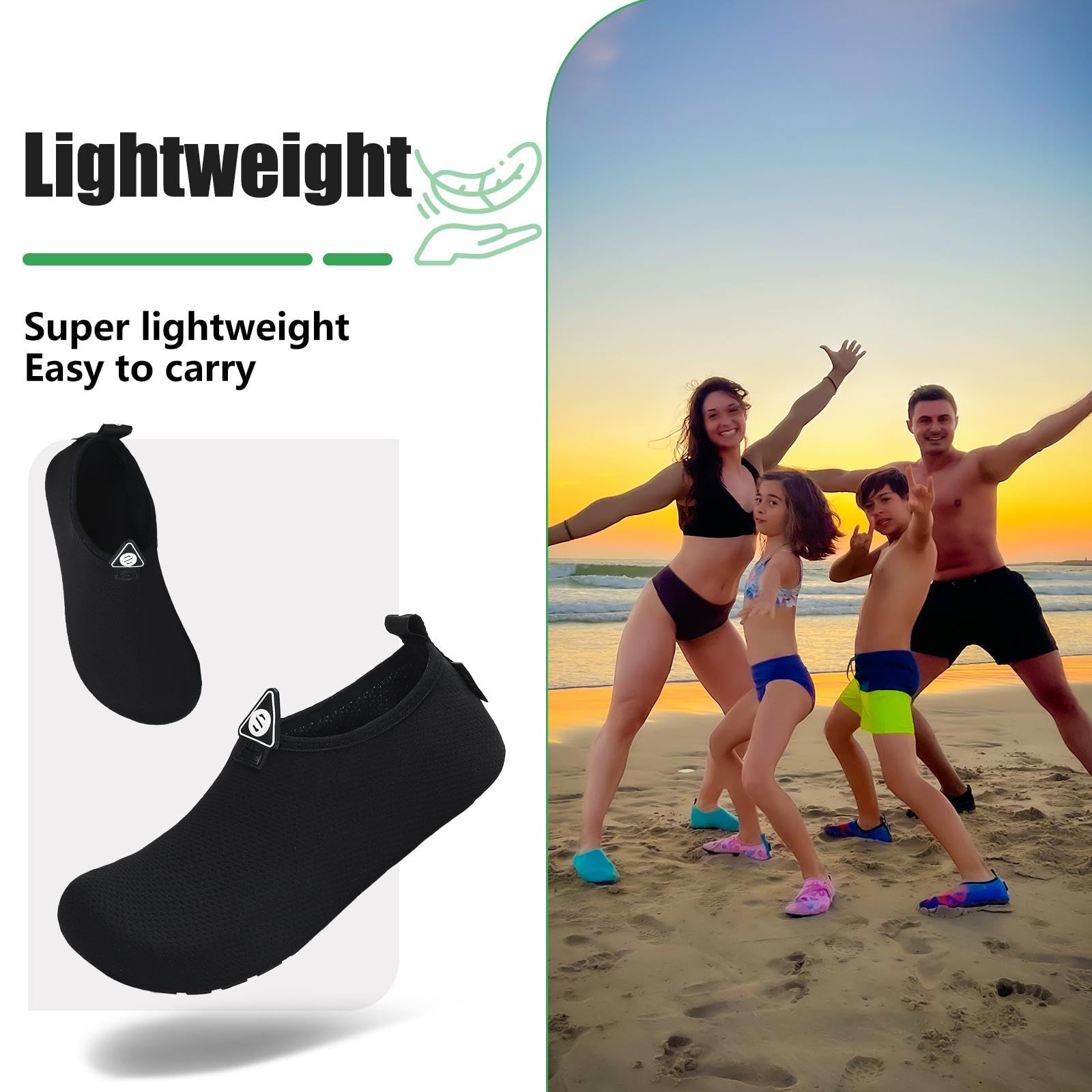 SAGUARO Scarpette da Scoglio Scarpe da Sport Acquatici, Unisex