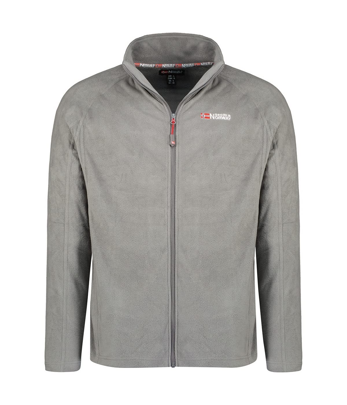 Geographical Norway Men's Dark Grey - Fleece Jacket Grey 3XL