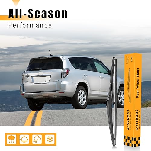 Vista 138 de AUTOBOO 12 limpiaparabrisas trasero de repuesto para Kia Sportage 2011-2016, Hyundai Elantra 09-12, Hyundai Tucson IX35 10-15, I30 - Repuesto