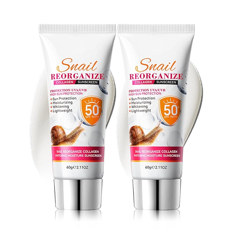 Fusang Protetor solar facial em bastão FPS 50+ 06 — Pacote com 2
