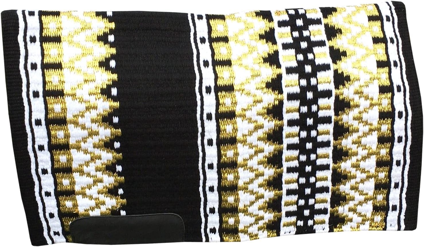 HUMAYL Saddlery Saddle Pad/Blanket for Horses Western Show Horse Saddle Blanket New Zealand Design Handmade Wool Saddle Blanket Top Wool Saddle Pad Regular Size : 34" L x 36" W x 1" inches PAD0143